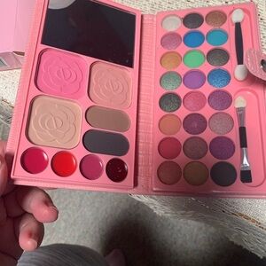 Blush and Highl and Lipless and Eyeshadow Pallet